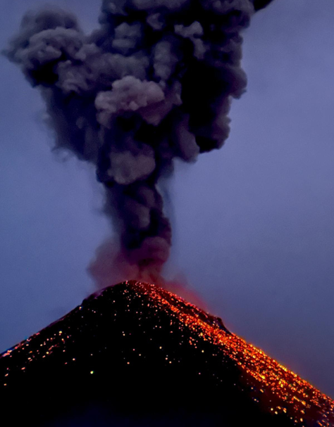 Volcano Acetenango, Guatemala Volcano Acetenango, Guatemala
