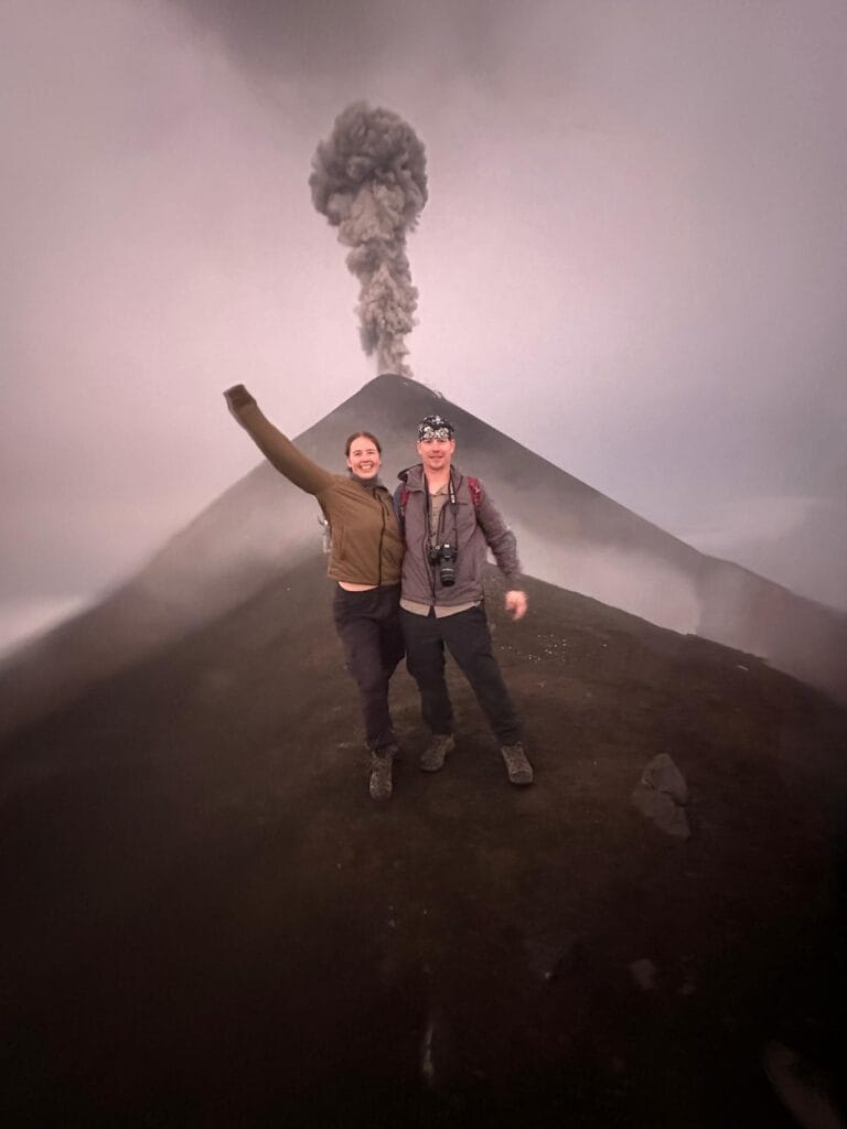 Guatemala travel guide - Volcano Acatenango