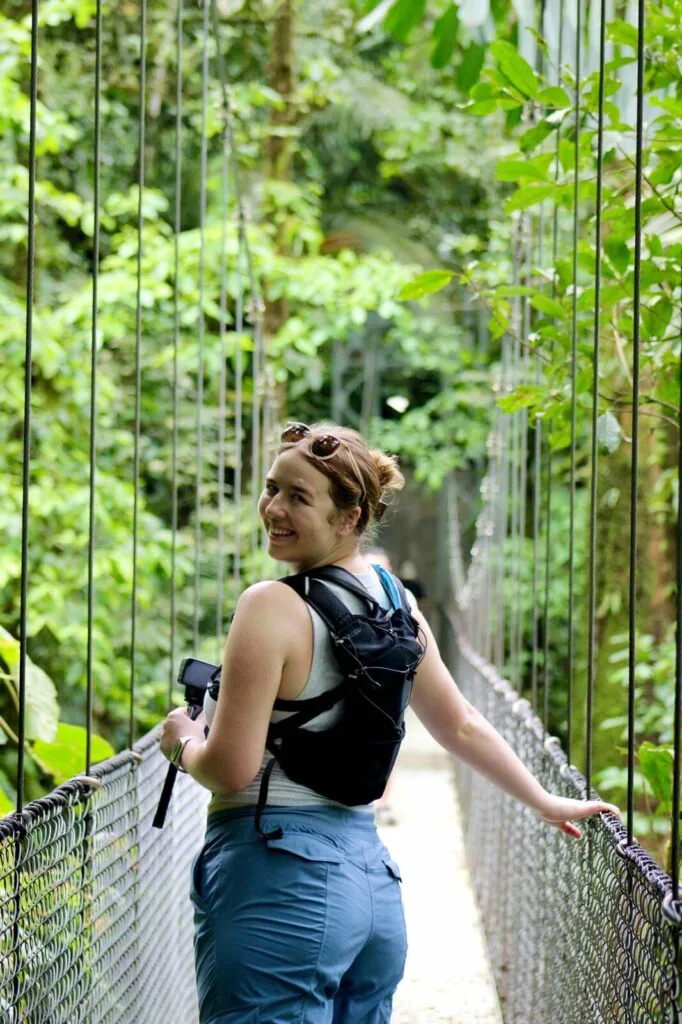 about outdoor adventure travel blog - Mistico Park, Costa Rica