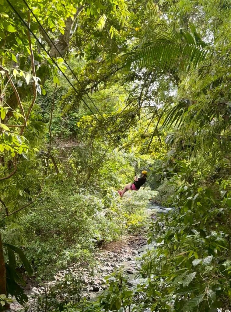 Ziplining in Costa Rica