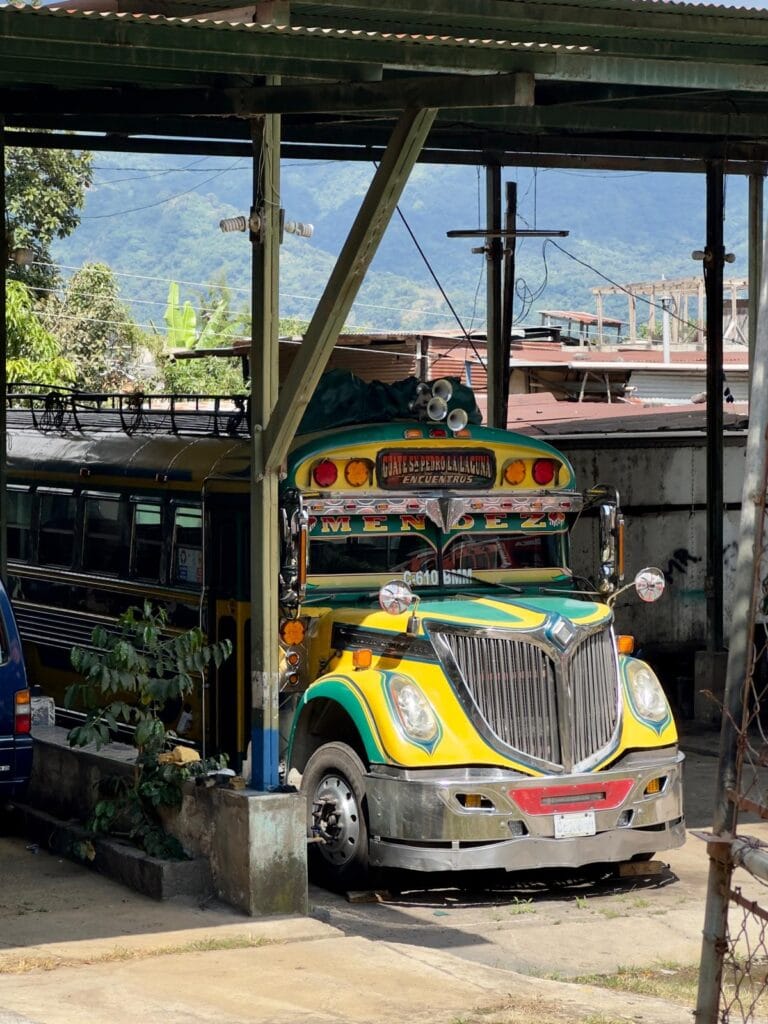 Chicken Bus in Guatemala Chicken Bus in Guatemala
