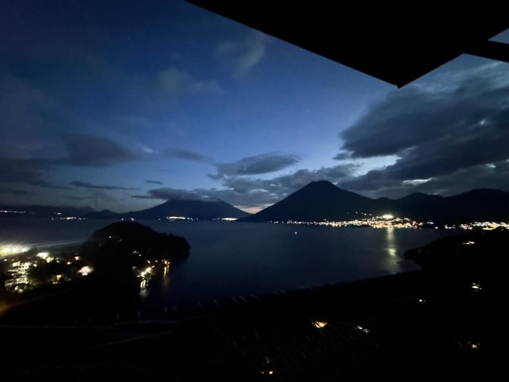 Views from Airbnb in Lake Atitlán Views from Airbnb in Lake Atitlán