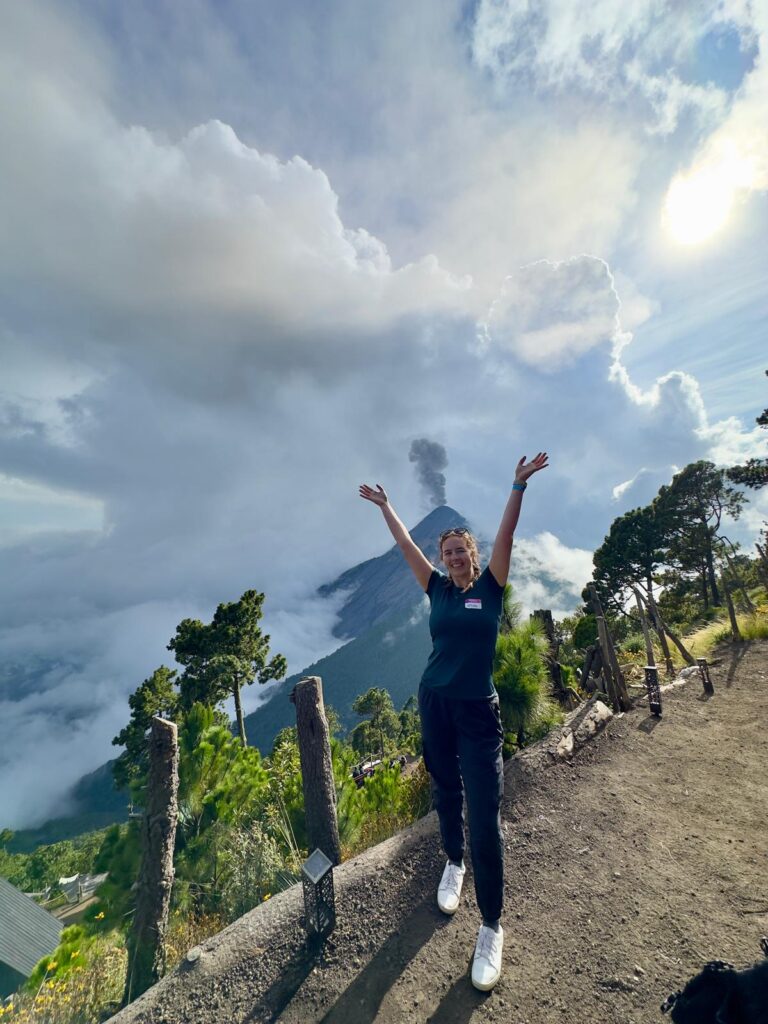 Top of Acatenango Volcano