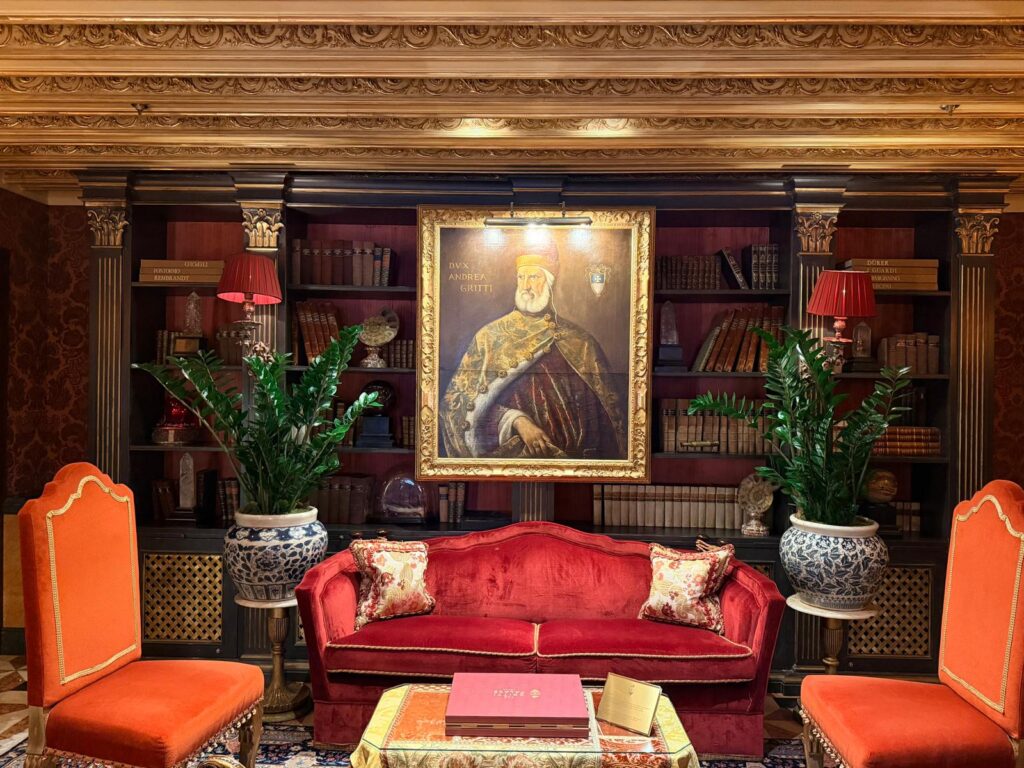 Common area at Gritti Palace Venice 