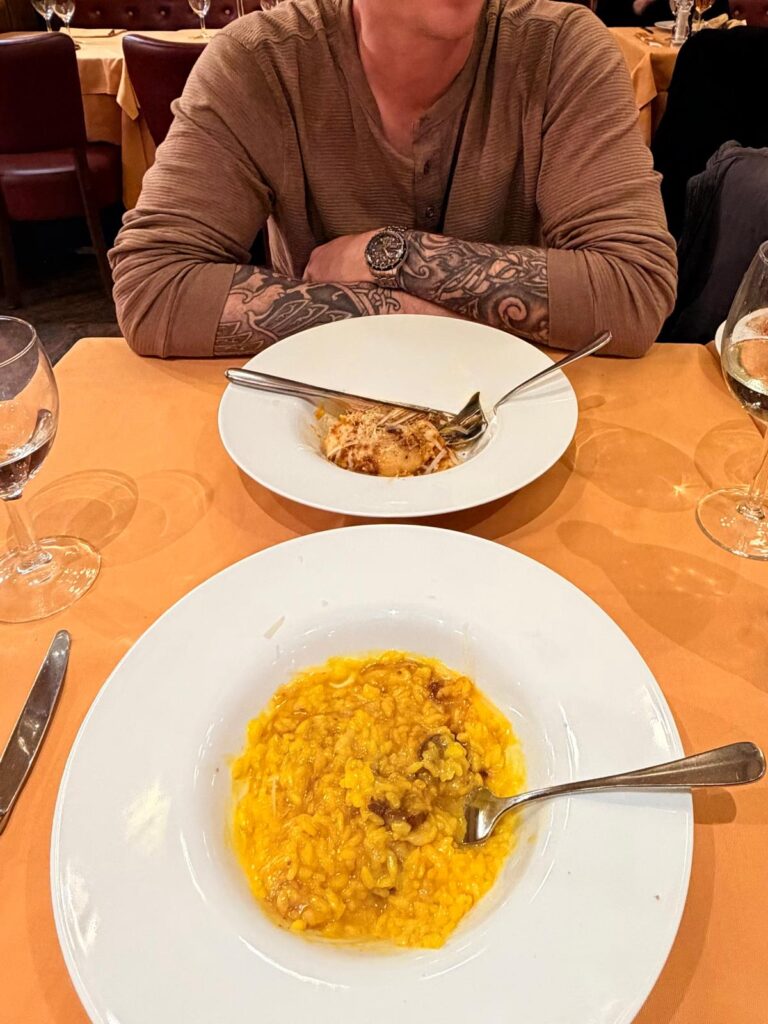risotto-all-milanese Colourful Saffron Risotto alla Milanese