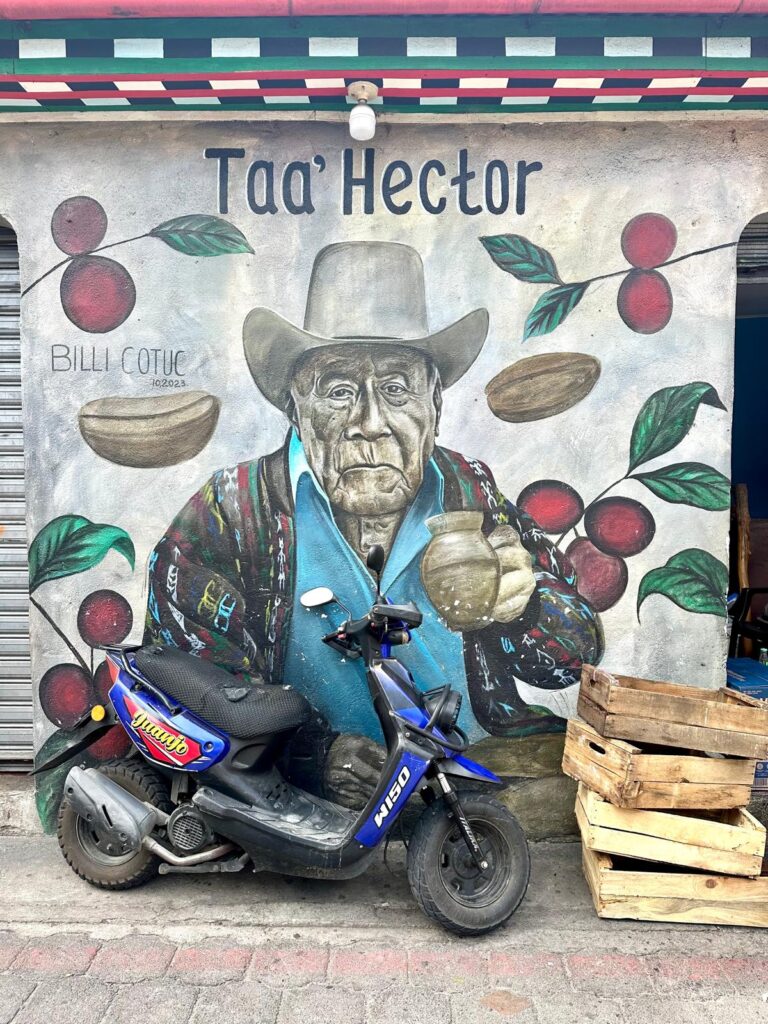 Street art San Pedro Lake Atitlan